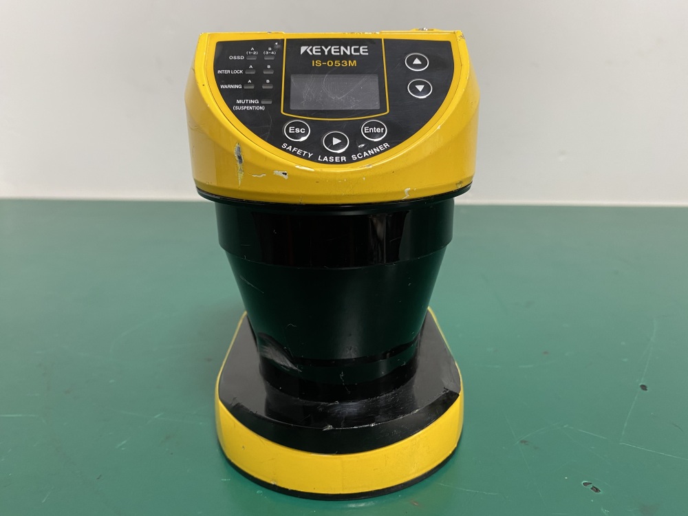 KEYENCE SAFETY LASER SCANNER IS-053M 24V DC
