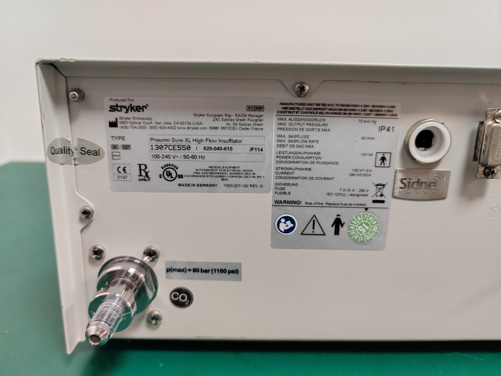 Stryker 45L Pneumosure High Flow Insufflator -3