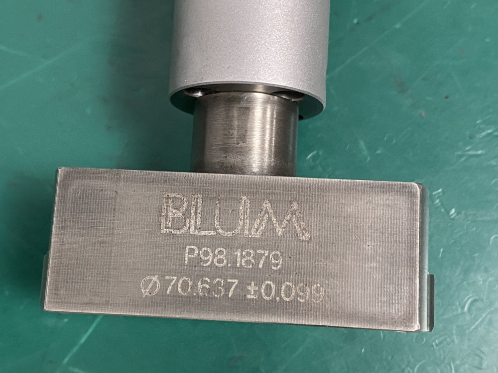 BLUM BG40 machine probe measuring butto tool setting instrument