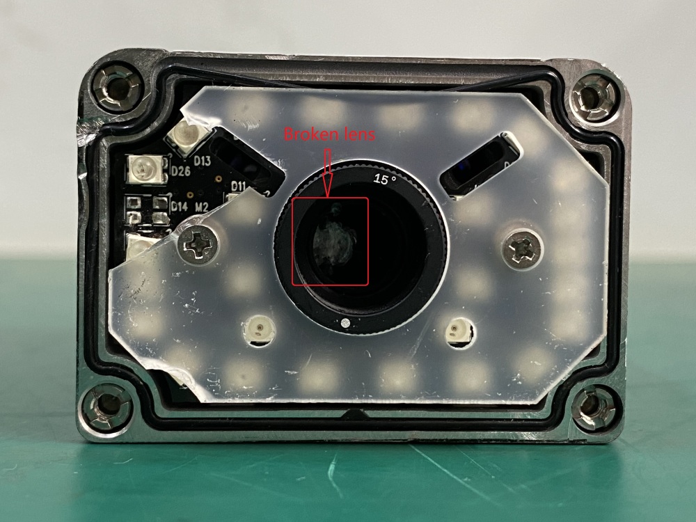 Microscan QX HAWK FIS-6801-1510G Barcode Scanner Reader For Parts