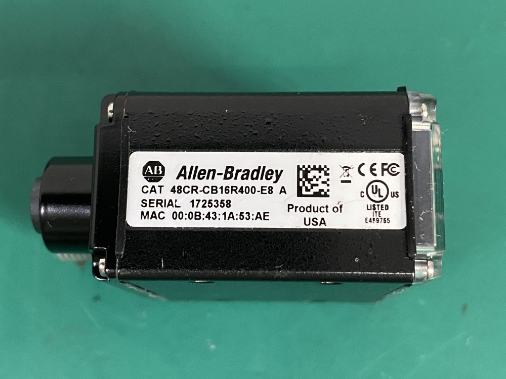 Allen-Bradley Barcode Scanner Reader CAT 48CR-CB16R400-E8 A   -2