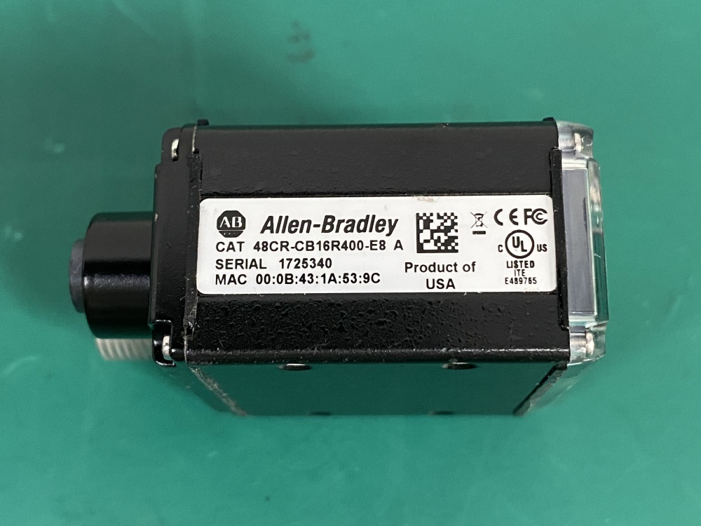 Allen-Bradley Barcode Scanner Reader CAT 48CR-CB16R400-E8 A   -4