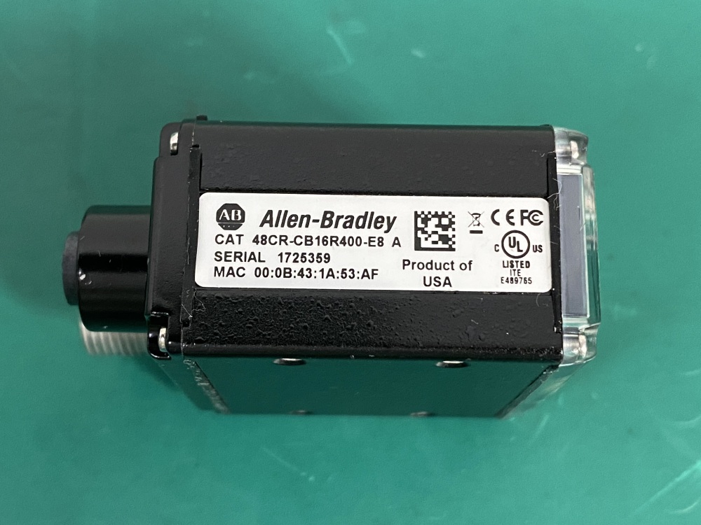 Allen-Bradley Barcode Scanner Reader CAT 48CR-CB16R400-E8 A   -5