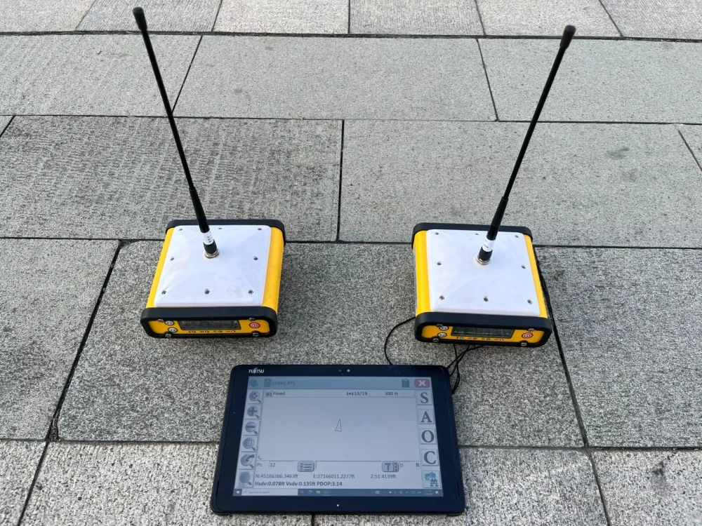 esurvey g990 GNSS receiver+data collector with survce 6.08