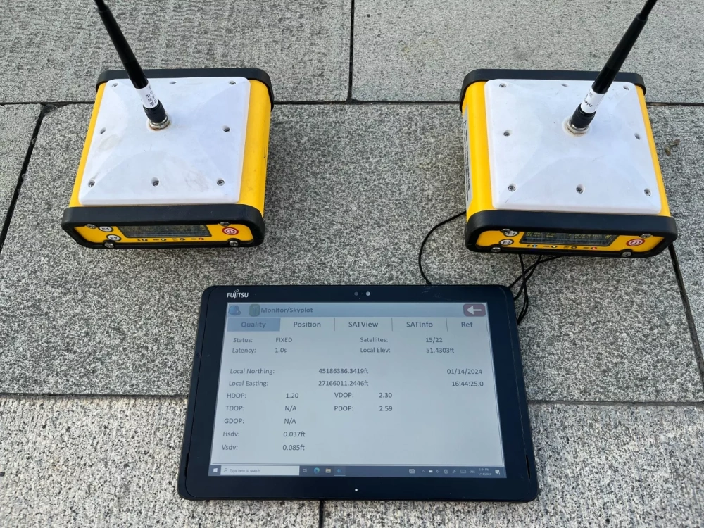 esurvey g990 GNSS receiver+data collector with survce 6.08