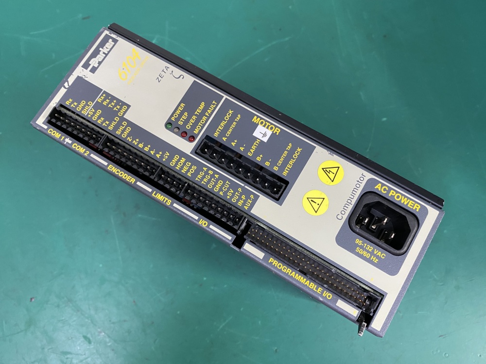 Parker ZETA6104 Compumotor Stepper Drive with power cord For Parts -14