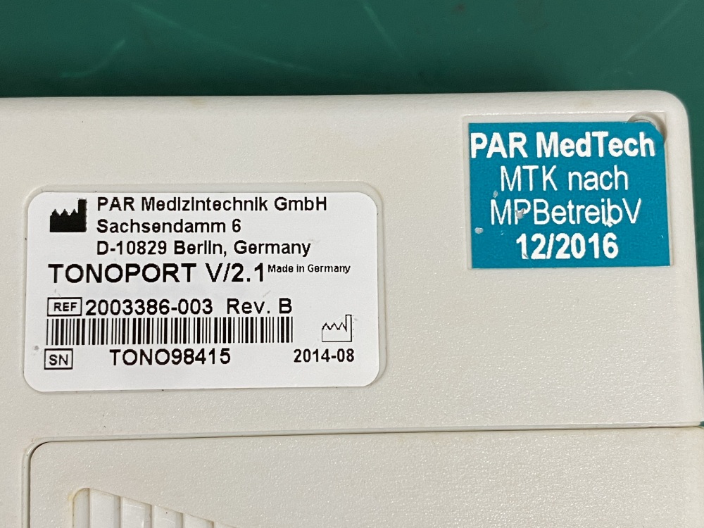 GE Tonoport V Ambulatory Blood Pressure System -26