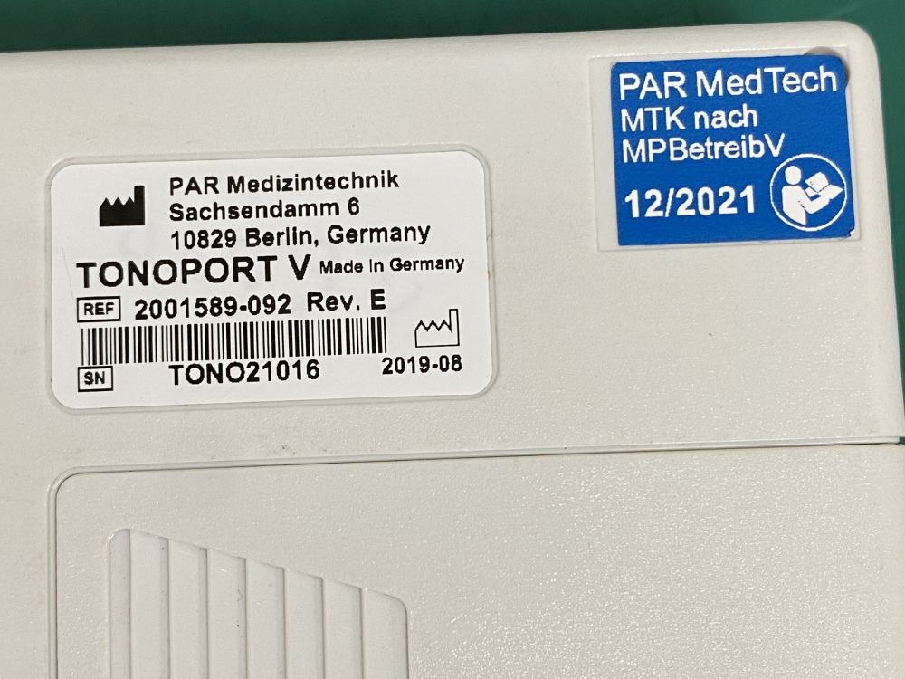 GE Tonoport V Ambulatory Blood Pressure System -27