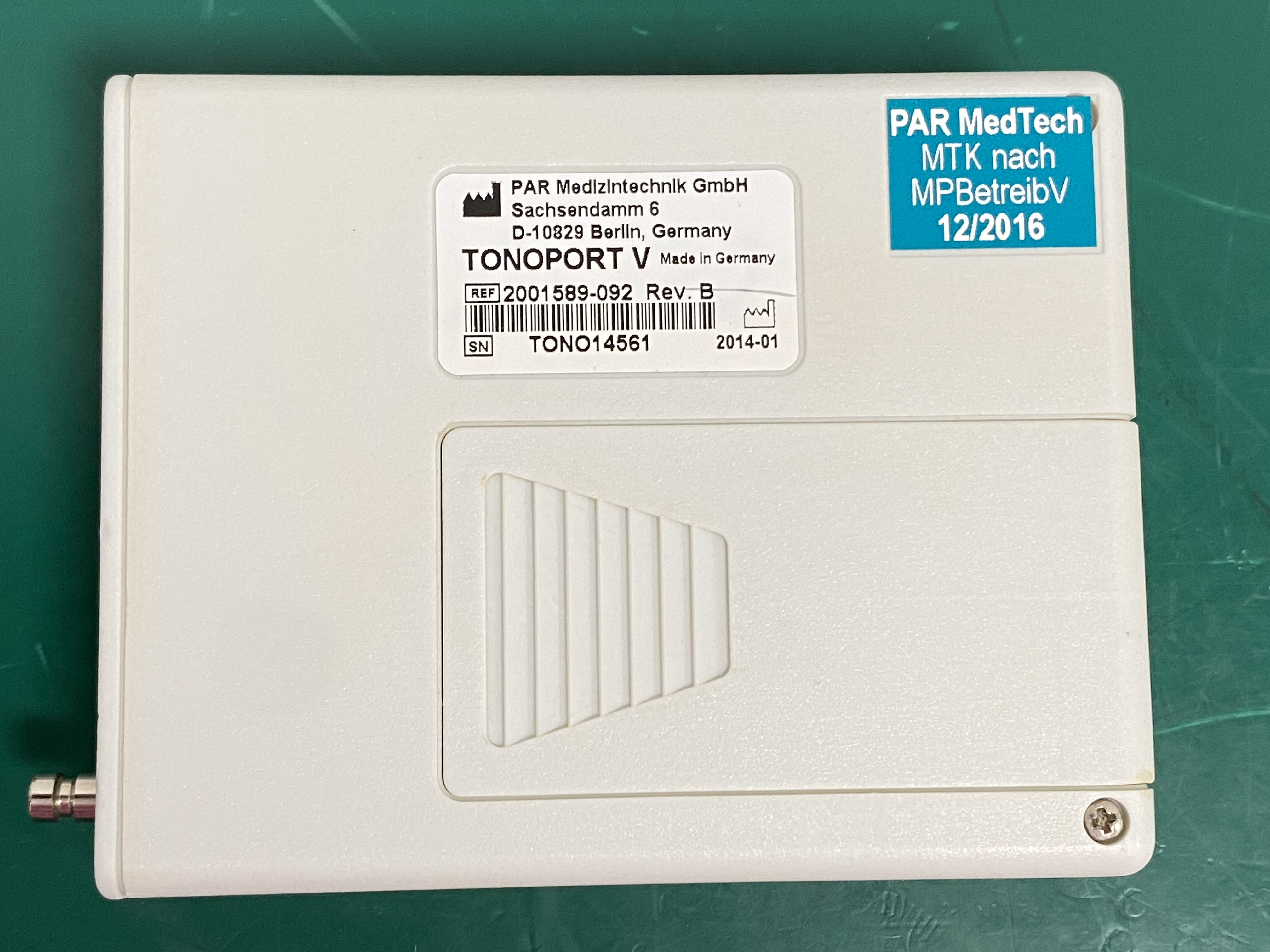 GE Tonoport V Ambulatory Blood Pressure System -36