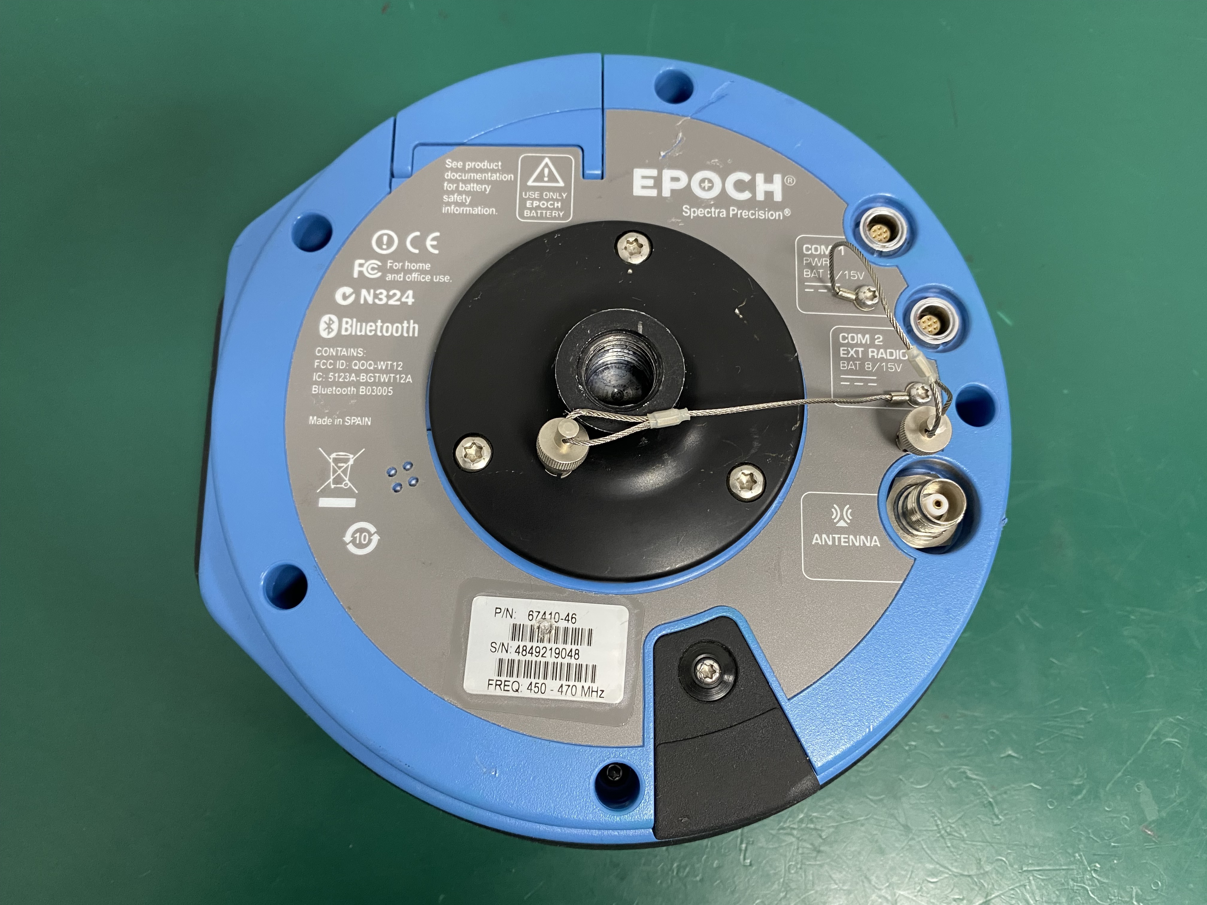 Spectra Precision Model Epoch 35 P/N: 67410-46 GNSS/GPS NO INTERNAL RADIO -1