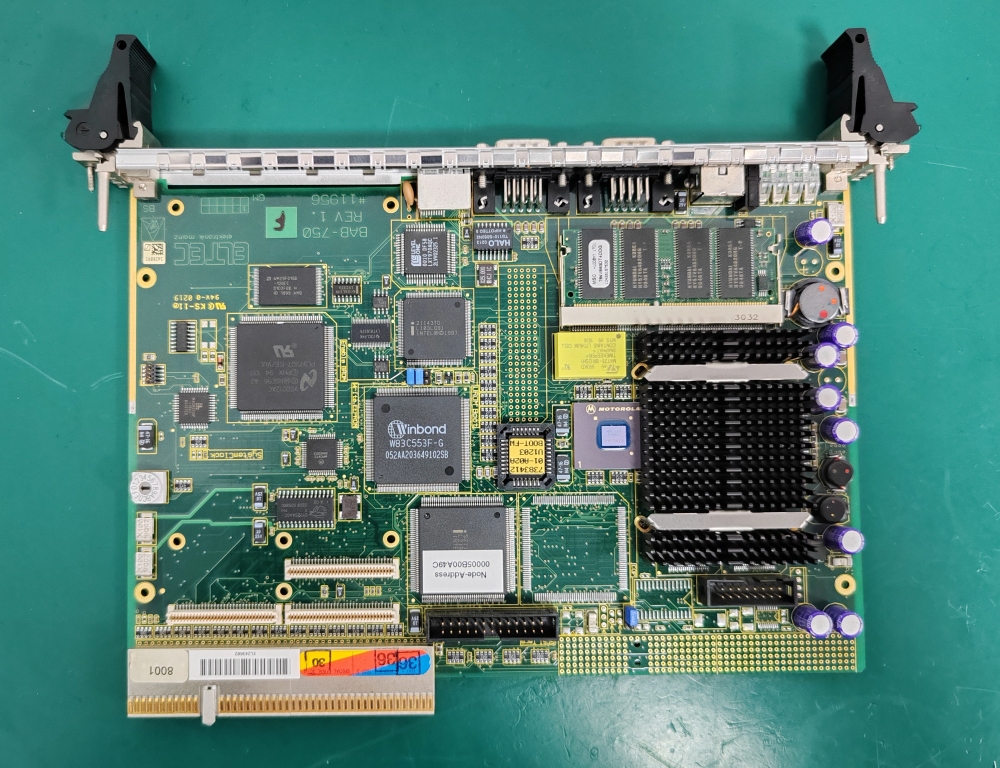 ELTEC BAB-750 REV 1 / MOTHER BOARD  -1