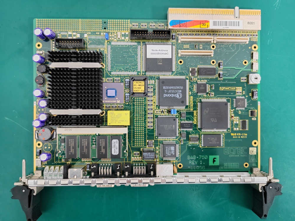 ELTEC BAB-750 REV 1 / MOTHER BOARD  -1