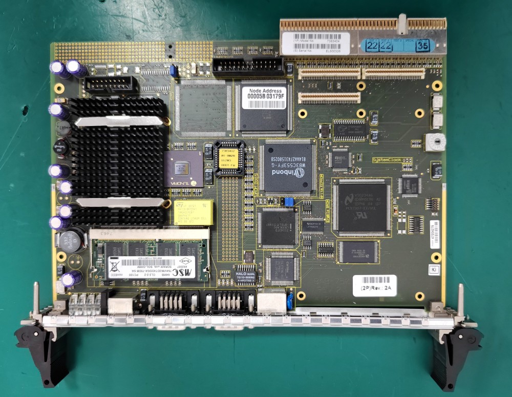 ELTEC BAB-750 REV 1 / MOTHER BOARD  -2