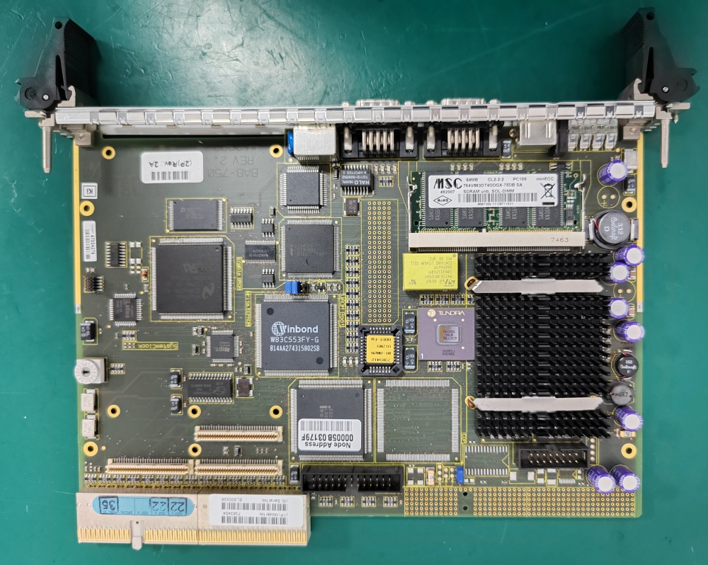 ELTEC BAB-750 REV 1 / MOTHER BOARD  -2