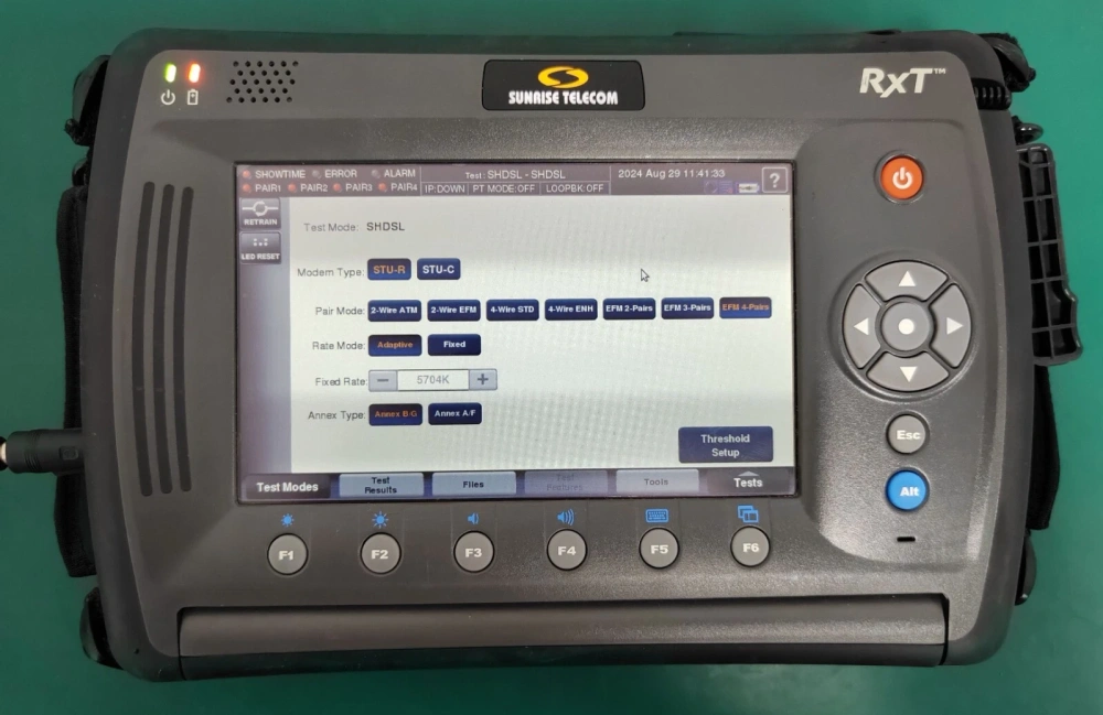 Sunrise Telecom RXT-2600 Test Platform Adapter