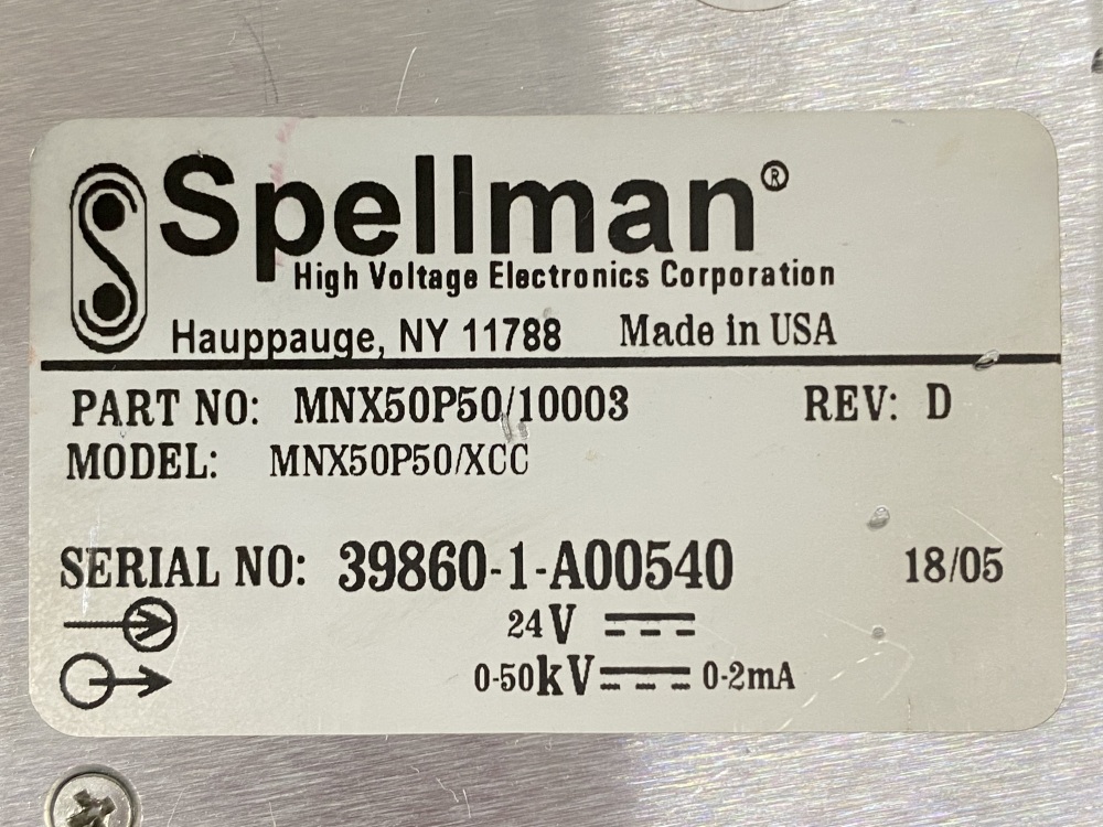 Used Spellman MNX50P50/XCC MNX50P50/10003  -2
