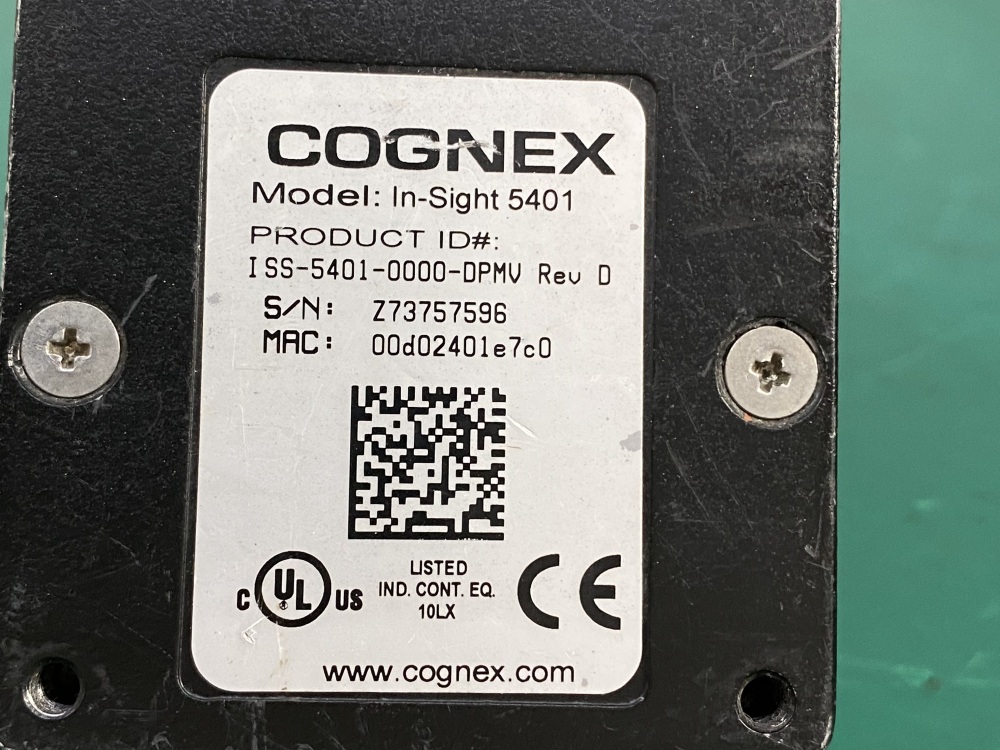 COGNEX In-Sight 5401 VISION CAMERA