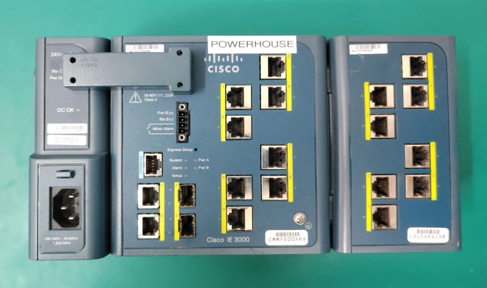 ANATEL CISCO IE 3000-8TC IE30008TC ETHERNET SWITCH