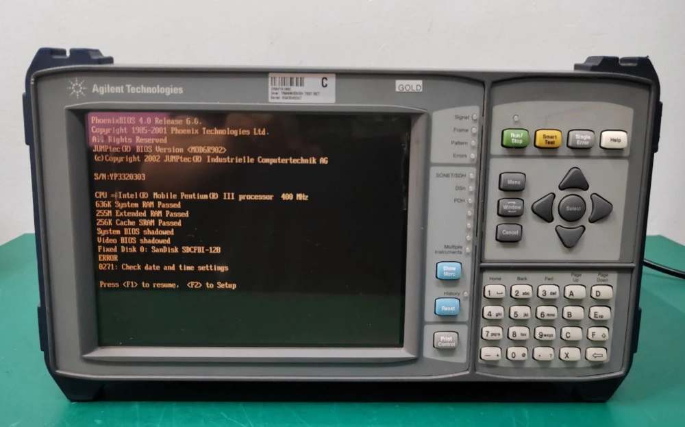 Agilent Technologies J2127A Transmission