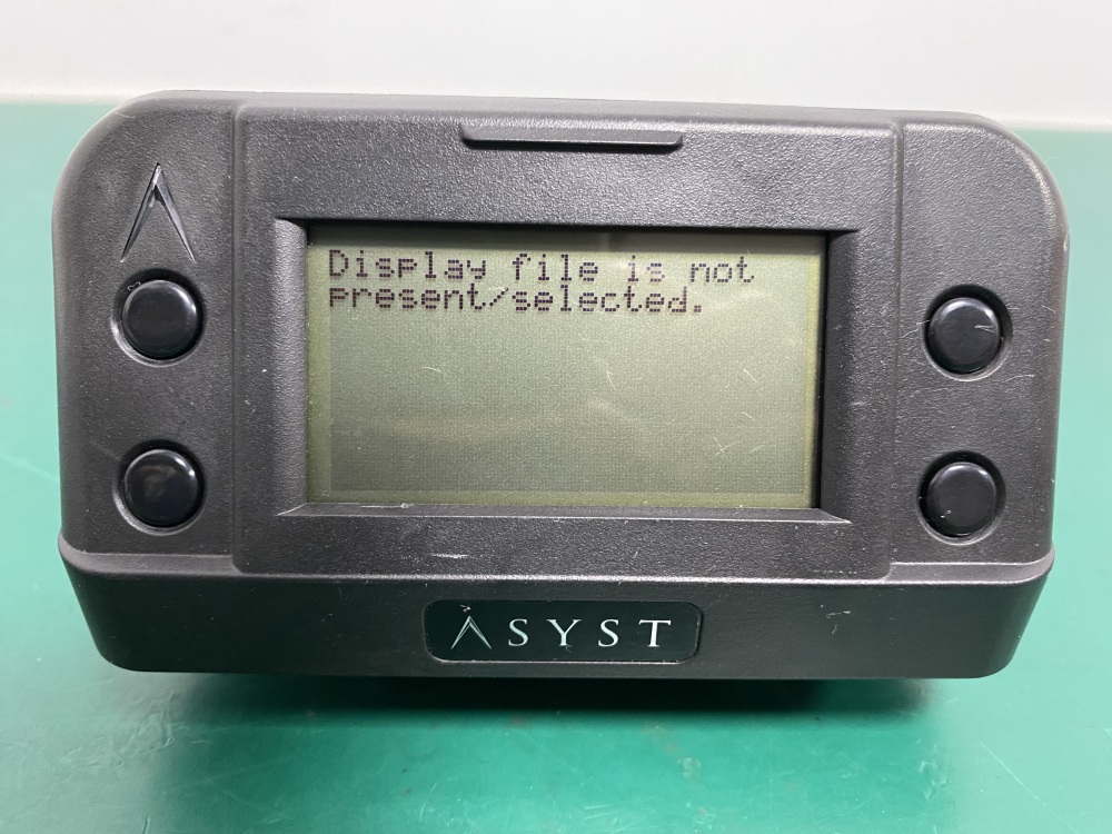 ASYST ST-8400 Wafer Handler Smart-Tag RFID Display