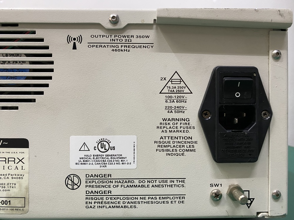 Barrx Medical Halo 90 Energy Generator and Halo 360 RF Generator Systems