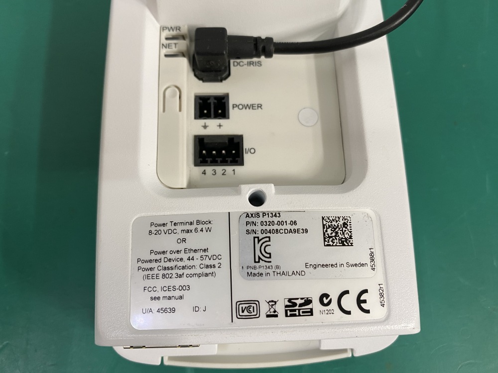Axis P1343 Outdoor Day/Night Video IP Network Surveillance Camera -1