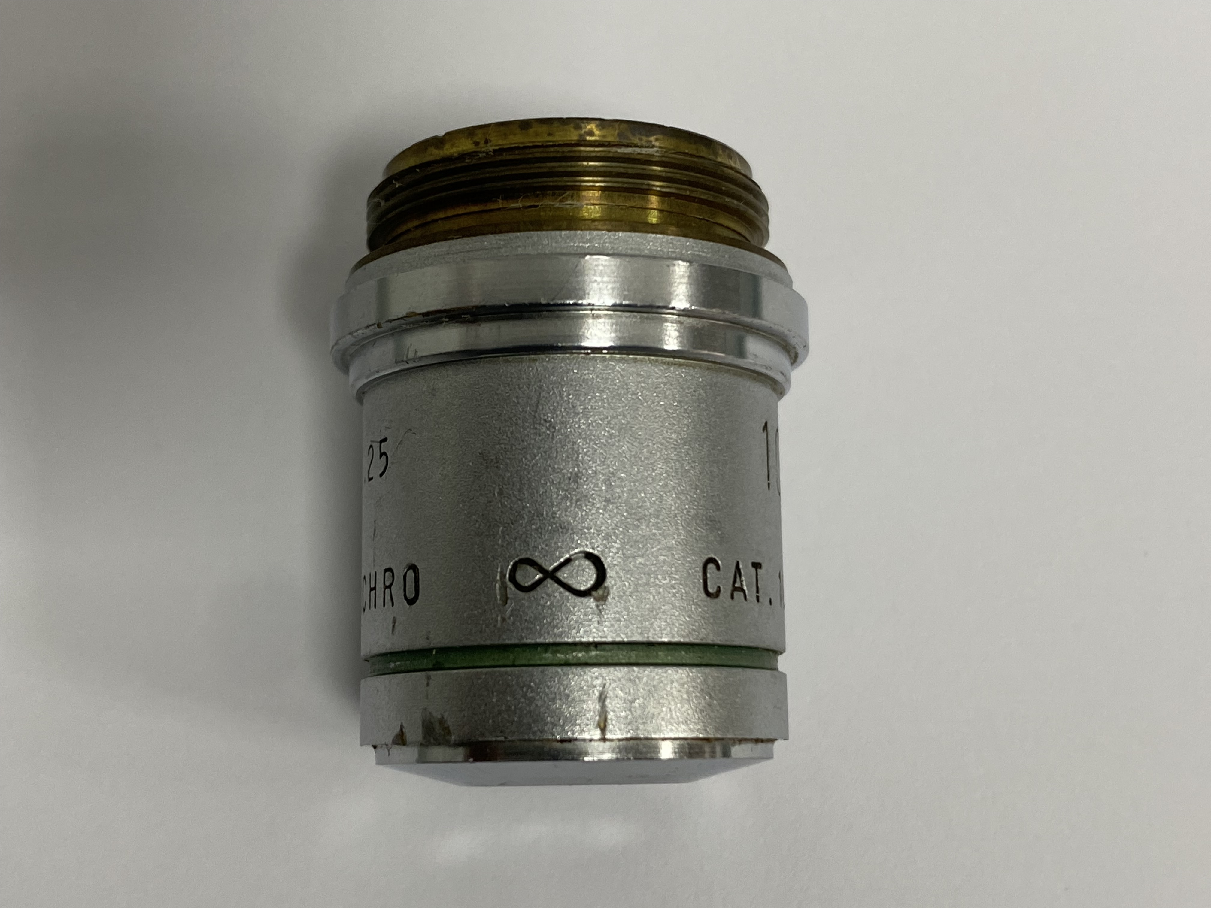 AO PLAN ACHRO 10/.25 CAT. 1019 U.S.A Microscope Objectives -1