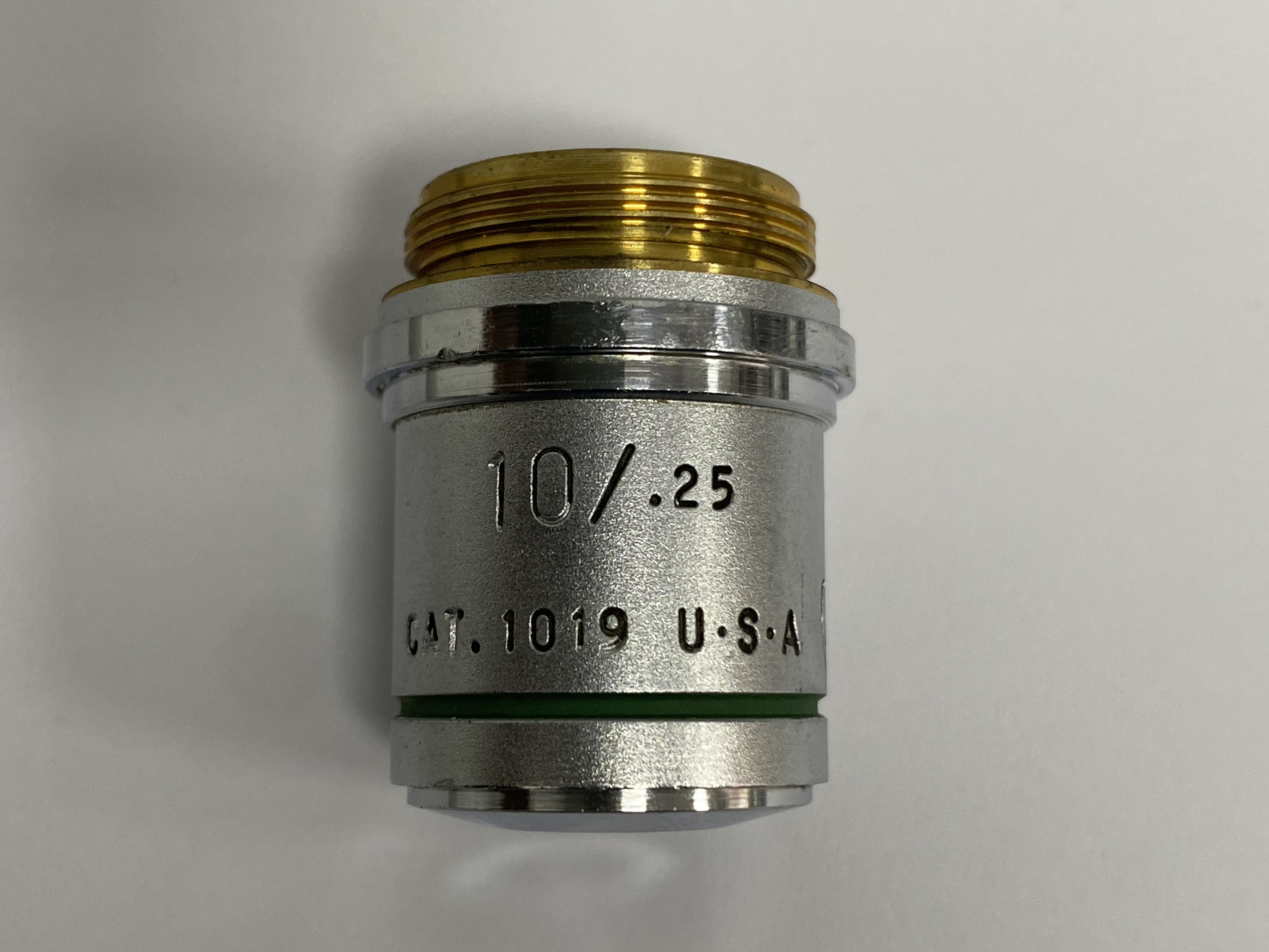 AO PLAN ACHRO 10/.25 CAT. 1019 U.S.A Microscope Objectives -4