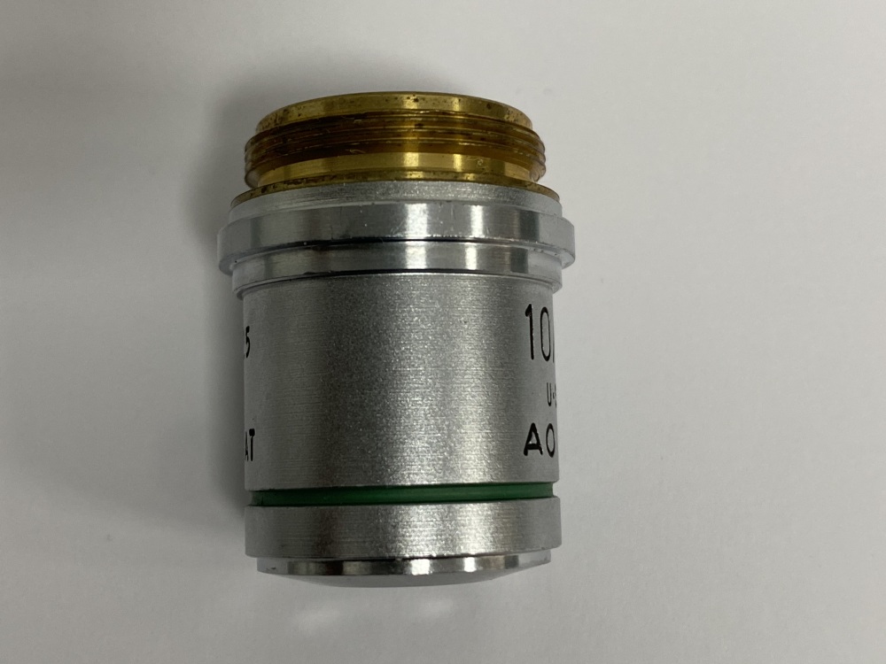 AO PLAN ACHRO 10/.25 CAT. 1019 U.S.A Microscope Objectives -7