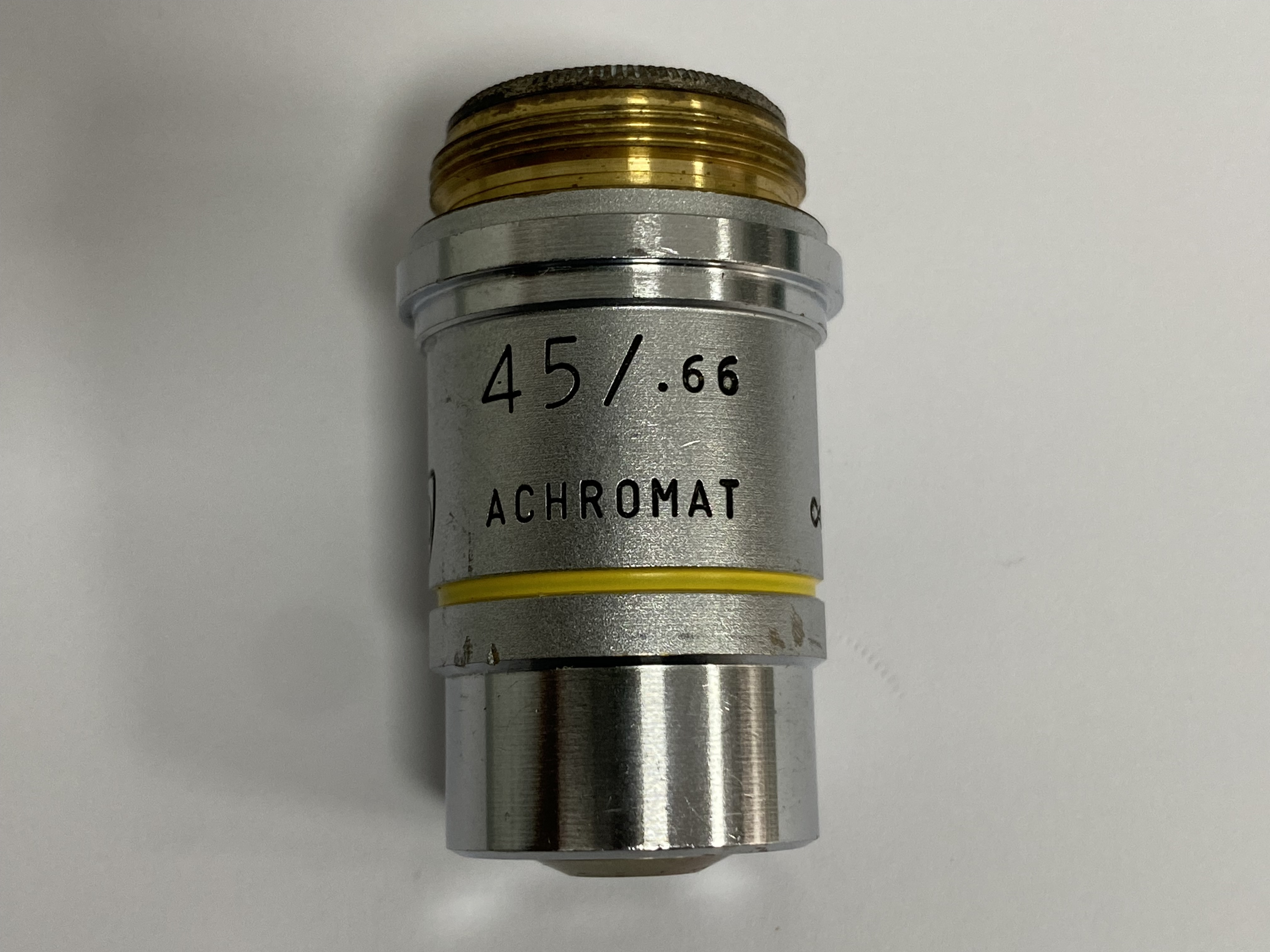 AO ACHROMAT 45/.66 CAT. 1116 U.S.A Microscope Objectives -4