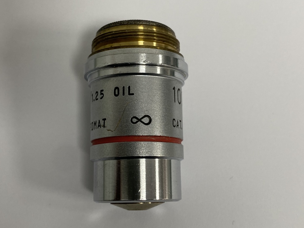 AO ACHROMAT 100/1.25 OIL CAT. 1079 U.S.A Microscope Objectives -1