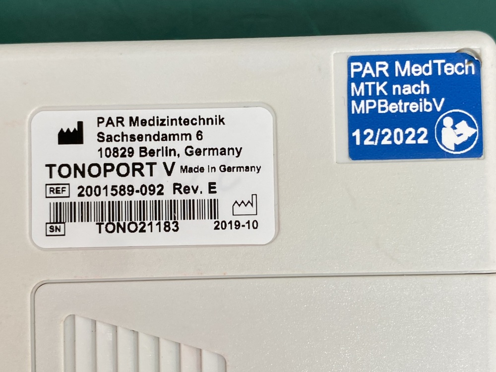 GE Tonoport V Ambulatory Blood Pressure System -44