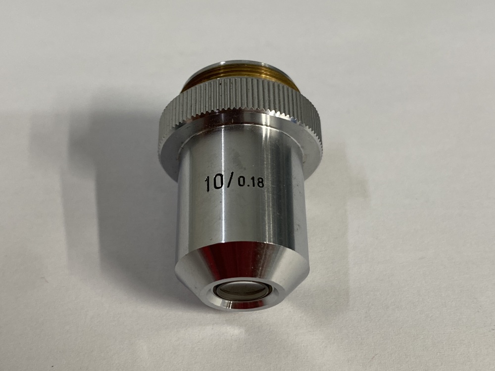 Leitz WETZLAR 10/0.18 Microscope Objectives -6