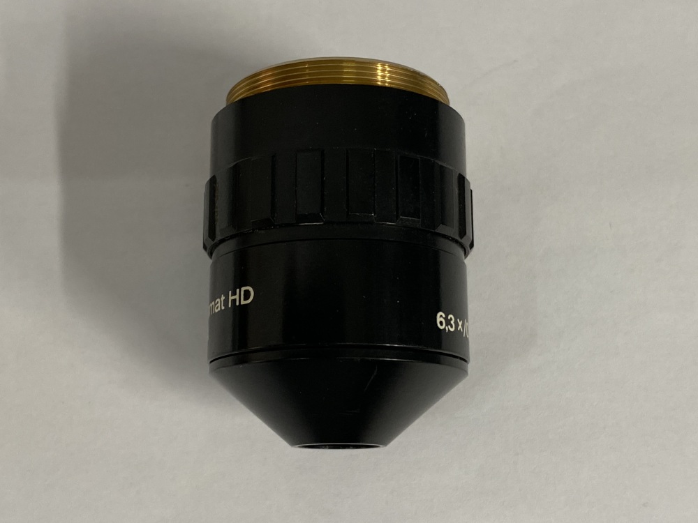 aus JENA GF Planachromat HD 6.3X/0.12 ∞/-A Microscope Objectives