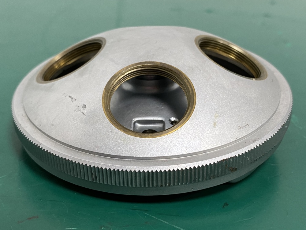 Nikon Microscope Objective Eyepiece Nosepiece Turret  4-Position  -22