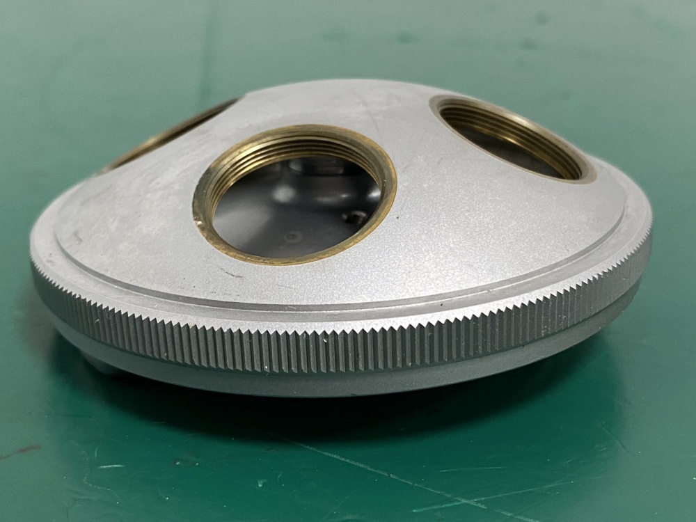 Nikon Microscope Objective Eyepiece Nosepiece Turret  4-Position  -22