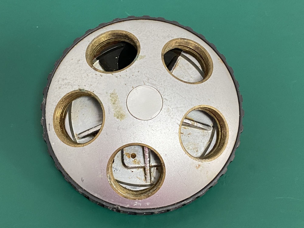 Nikon Microscope Objective Eyepiece Nosepiece Turret  5-Position For Parts -13