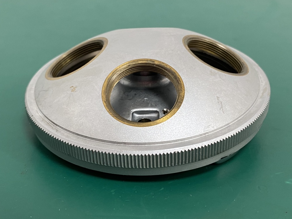 Nikon Microscope Objective Eyepiece Nosepiece Turret  4-Position  -17