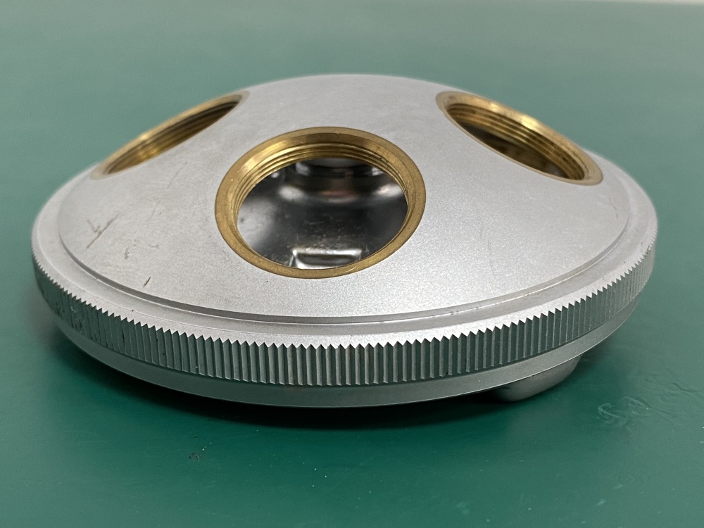 Nikon Microscope Objective Eyepiece Nosepiece Turret  4-Position  -19