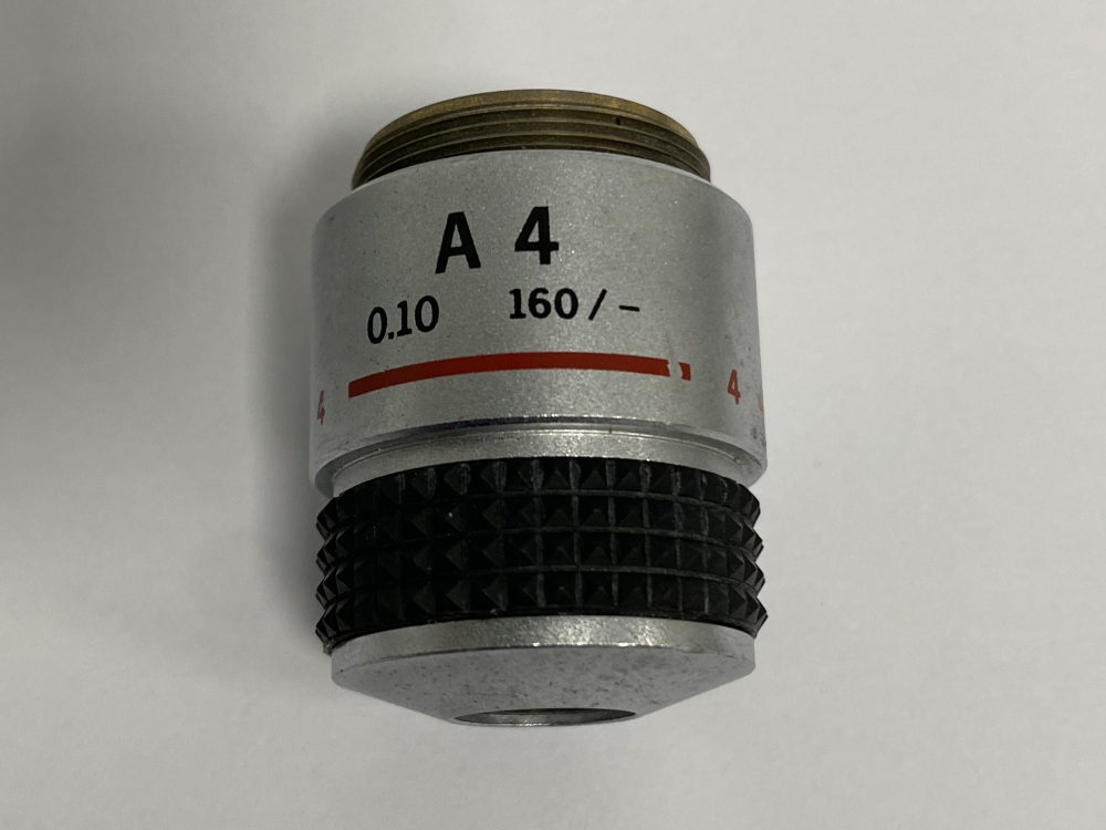 Olympus A 4 0.10 160/- Microscope Objectives -29