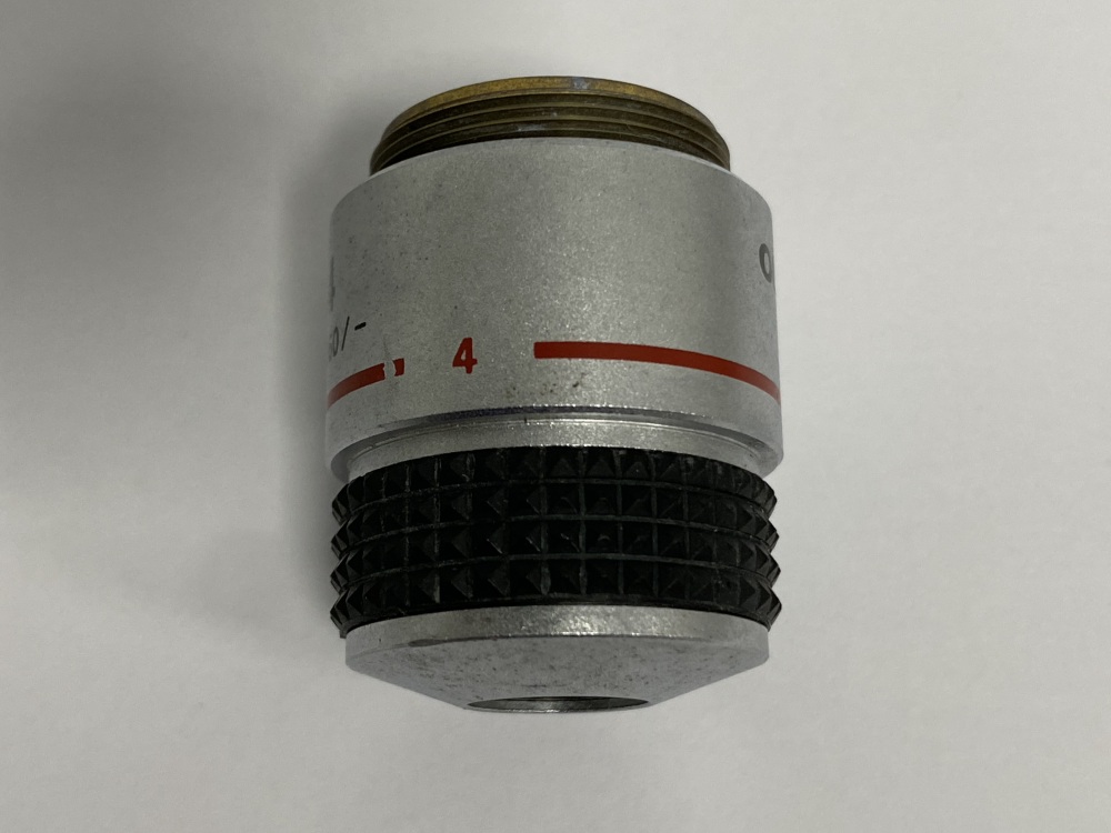 Olympus A 4 0.10 160/- Microscope Objectives -29