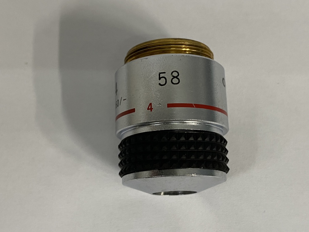 Olympus A 4 0.10 160/- Microscope Objectives -14