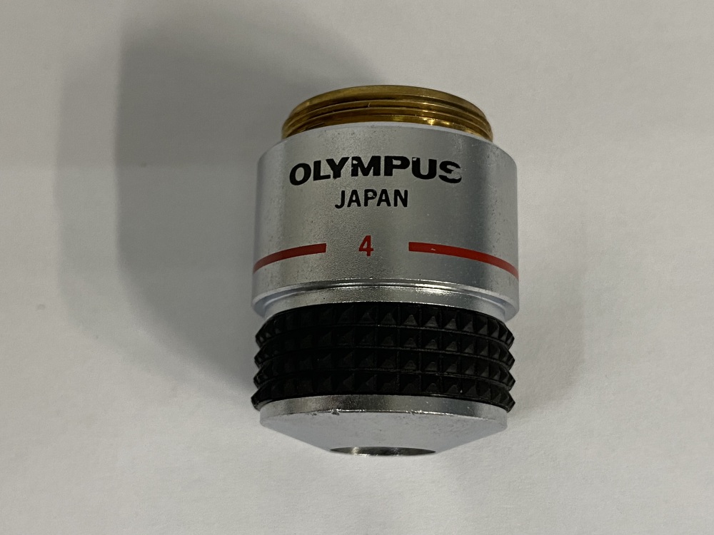 Olympus A 4 0.10 160/- Microscope Objectives -14