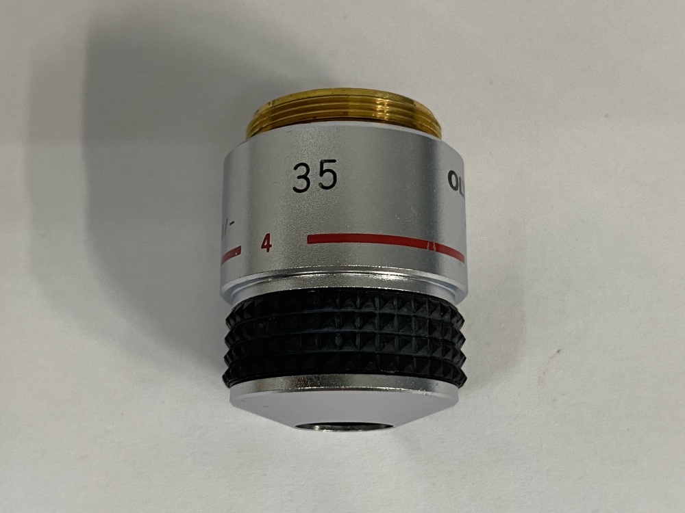 Olympus A 4 0.10 160/- Microscope Objectives -27