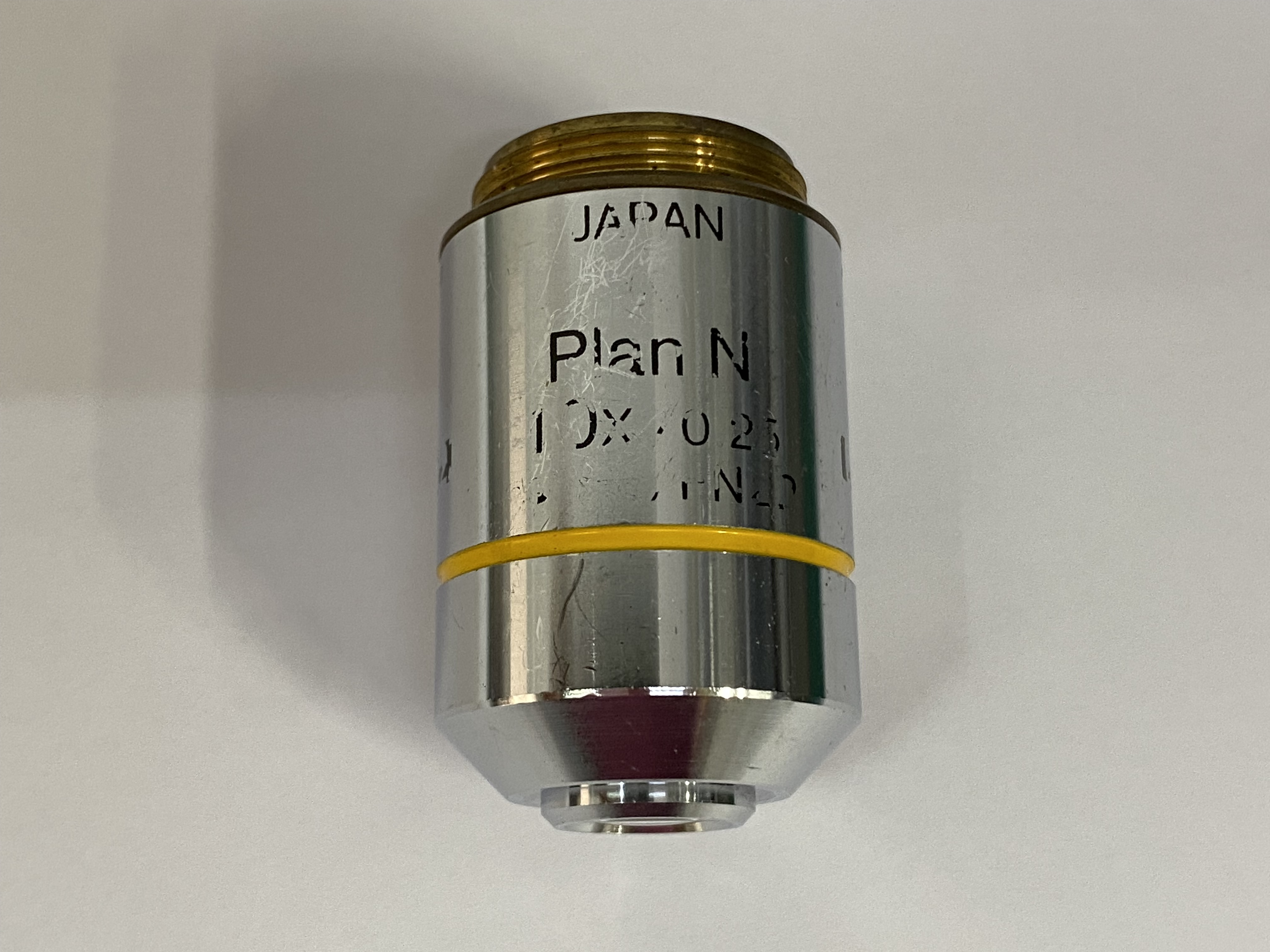 Olympus Plan N 10X/0.25 ∞/- FN22 Microscope Objectives
