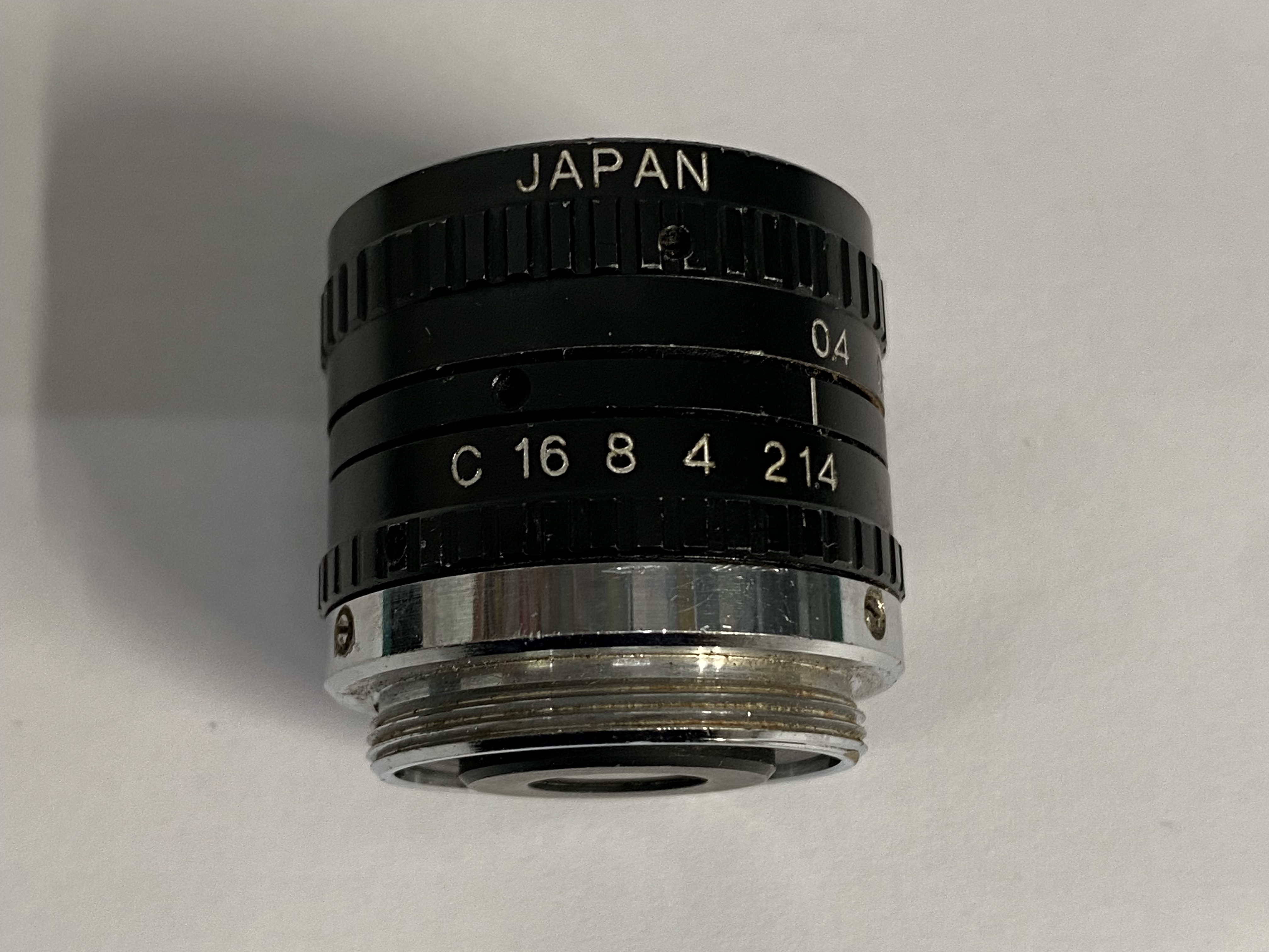 Microscope C 16 8 4 214  TV LENS 16mm 1:1.4
