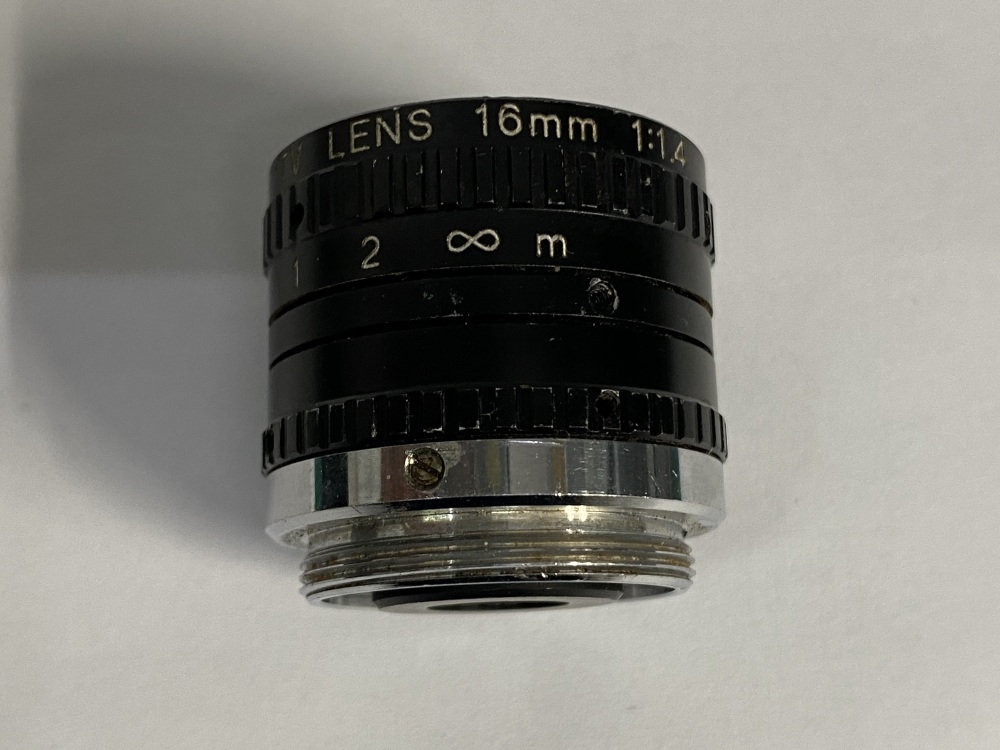 Microscope C 16 8 4 214  TV LENS 16mm 1:1.4