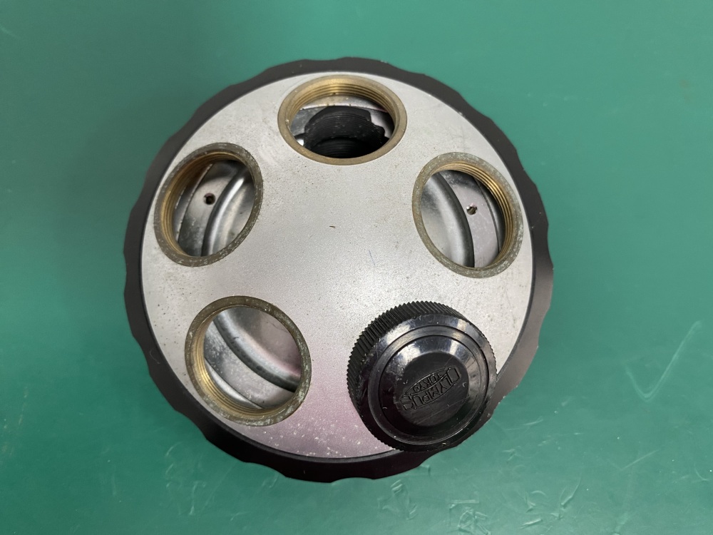 Olympus Microscope Objective Eyepiece Nosepiece Turret  5-Position -13