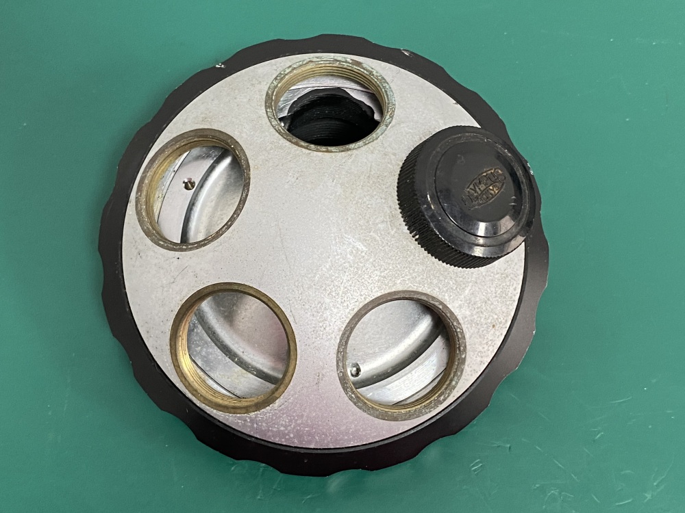 Olympus Microscope Objective Eyepiece Nosepiece Turret  5-Position -14