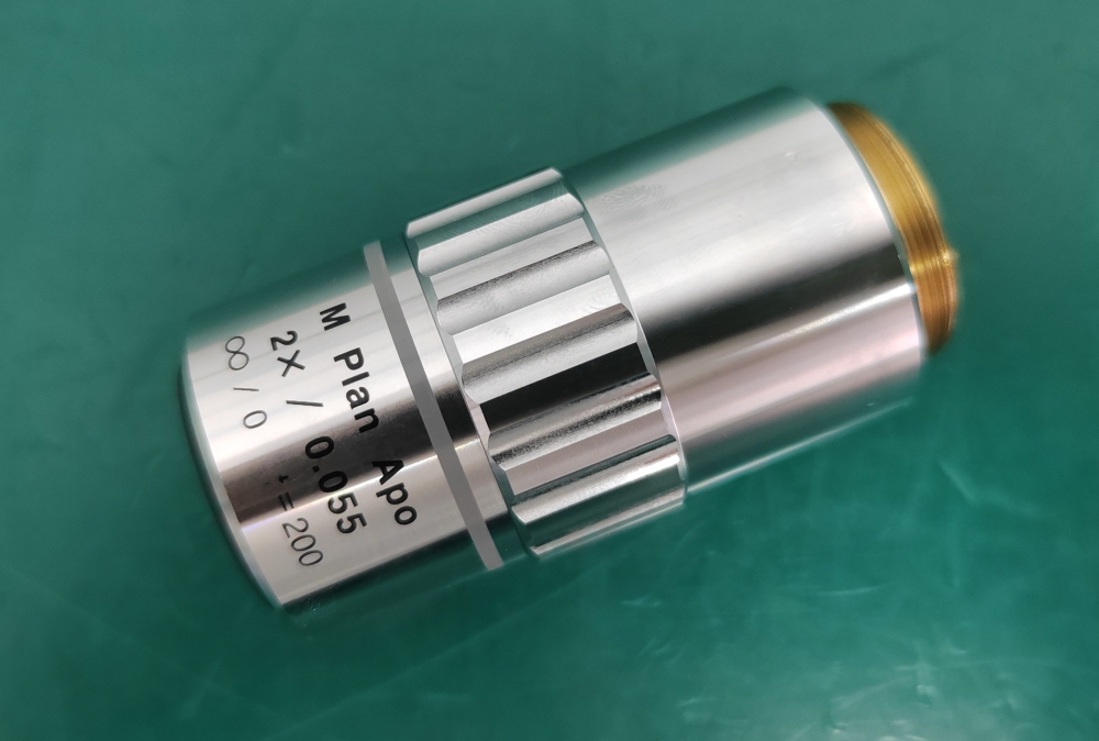 Mitutoyo M Plan Apo 2x/0.055 f=200 Microscope Objective